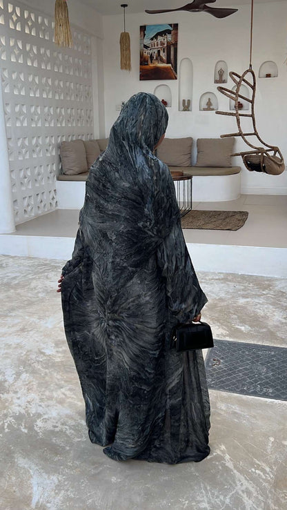 Dusky Marble Abaya