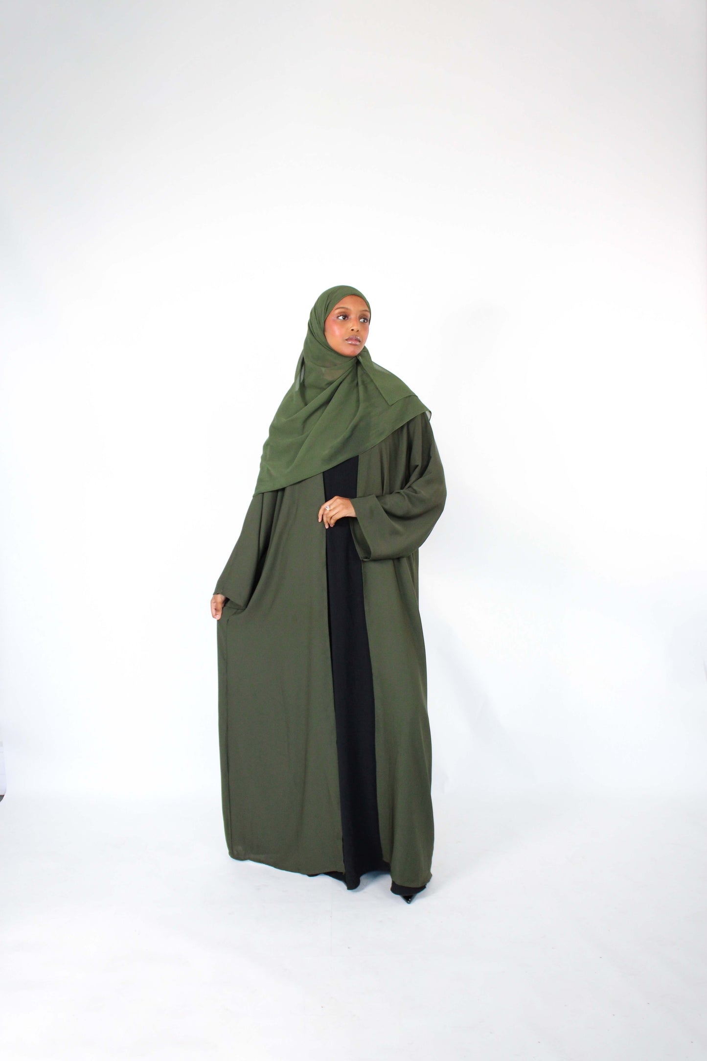 Olive Green Abaya
