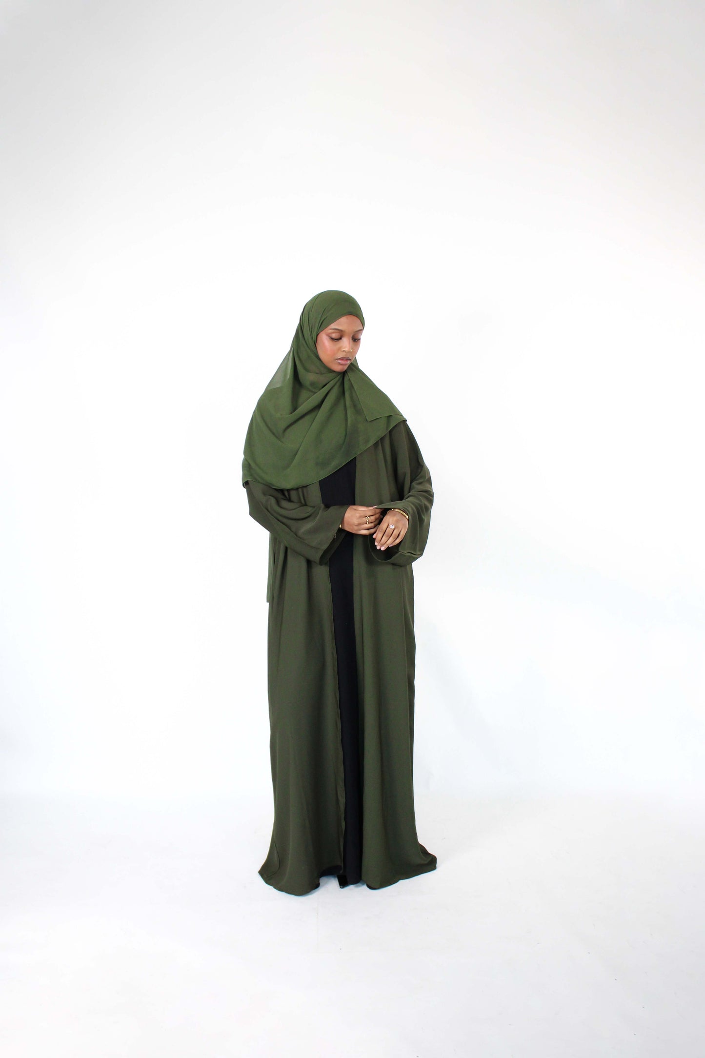 Olive Green Abaya