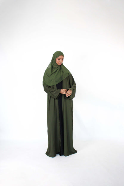 Olive Green Abaya