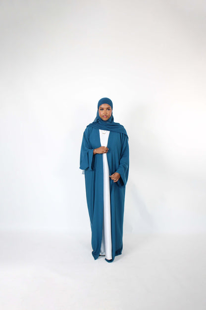 Turquoise Blue Abaya