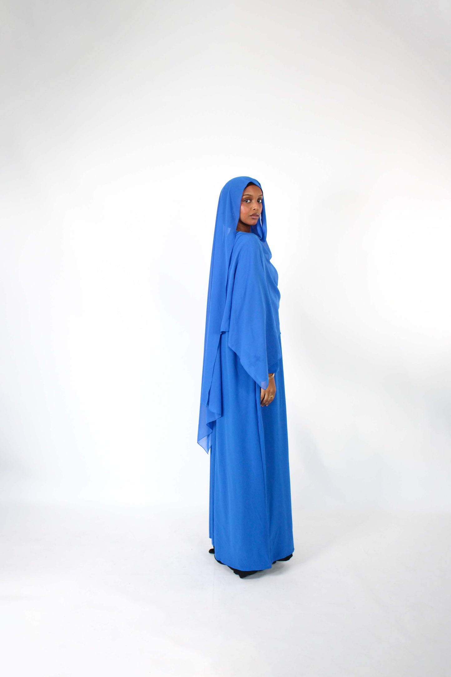 Royal Blue Abaya