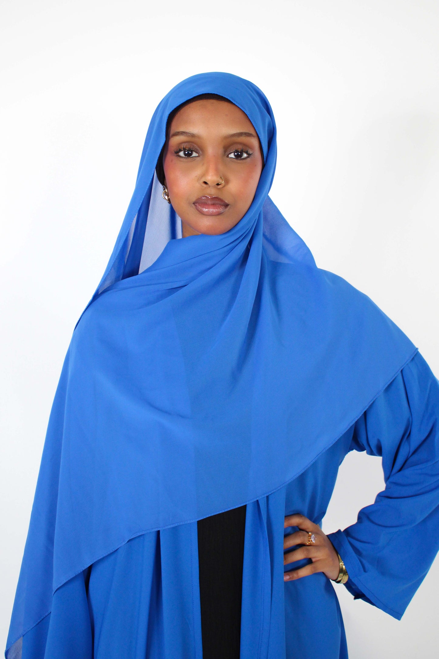 Royal Blue Abaya