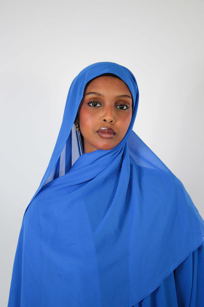Royal Blue Abaya