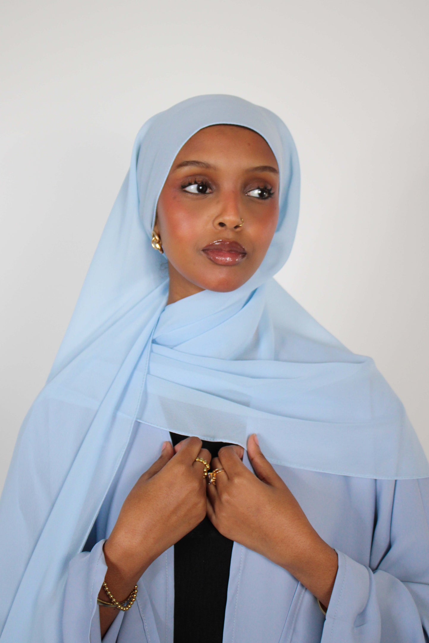 Ocean Blue Abaya