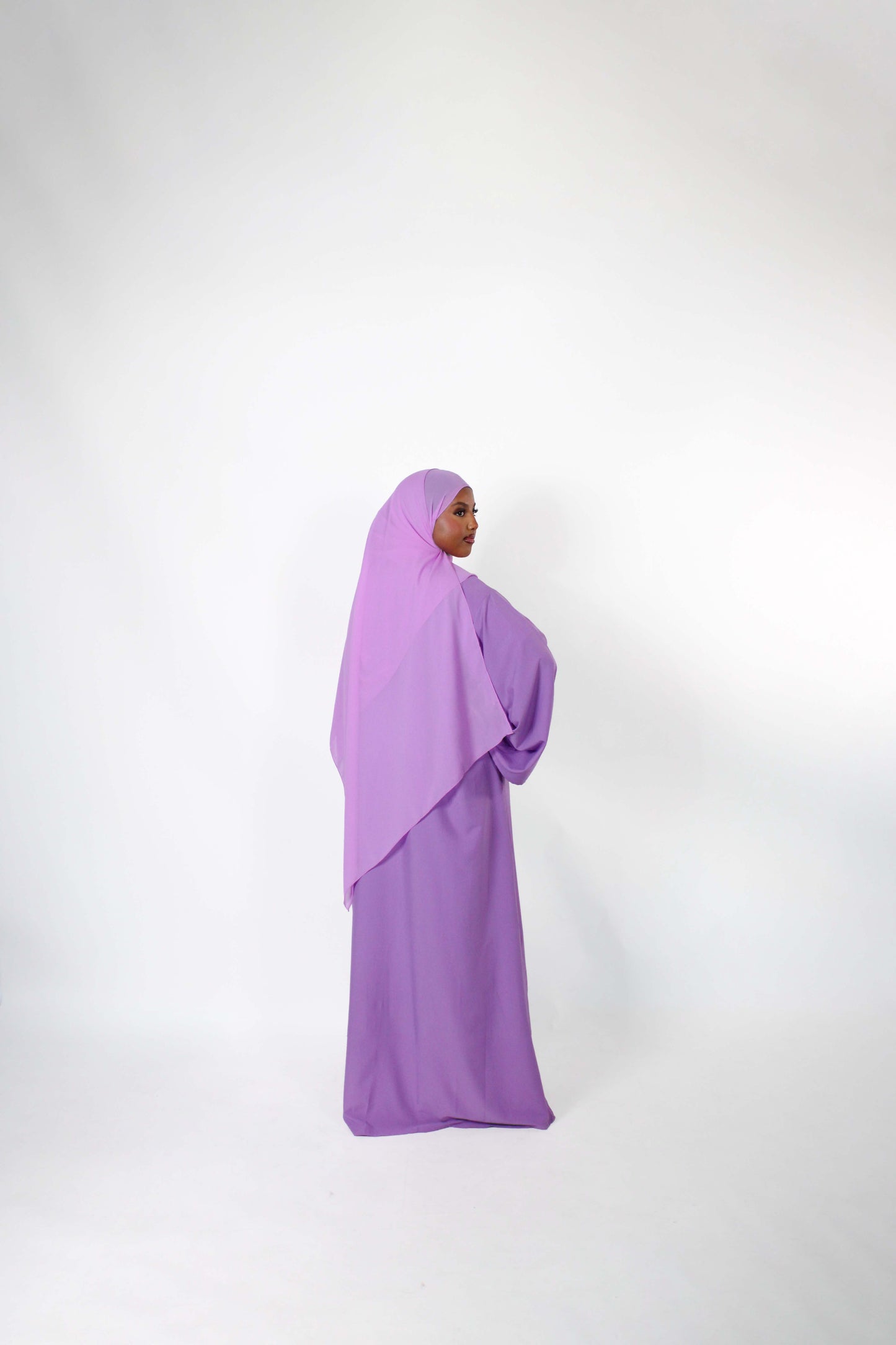 Lilac Abaya