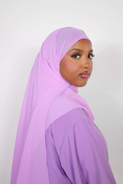 Lilac Abaya